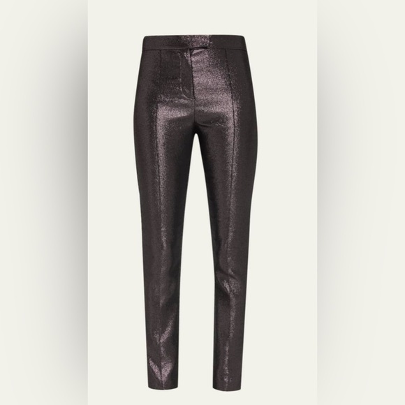 Ramy Brook Saylor Glitter Pants In Zink Sparkle New Size 2